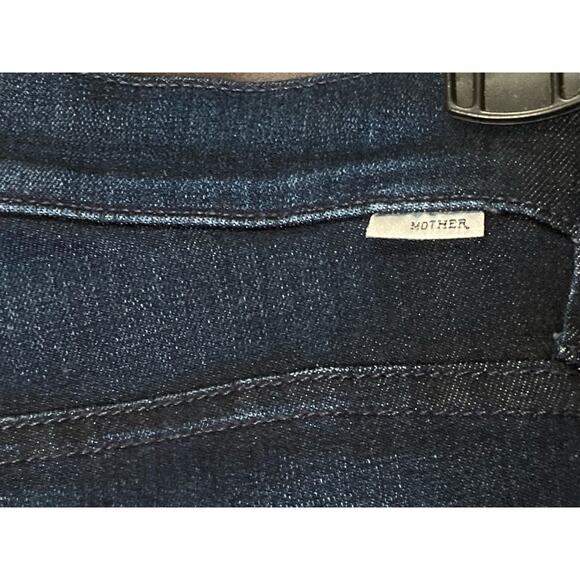 Mother Jeans: The Mid Rise Dazzler Ankle Blue Dark Wash Denim size 25 - Picture 8 of 15